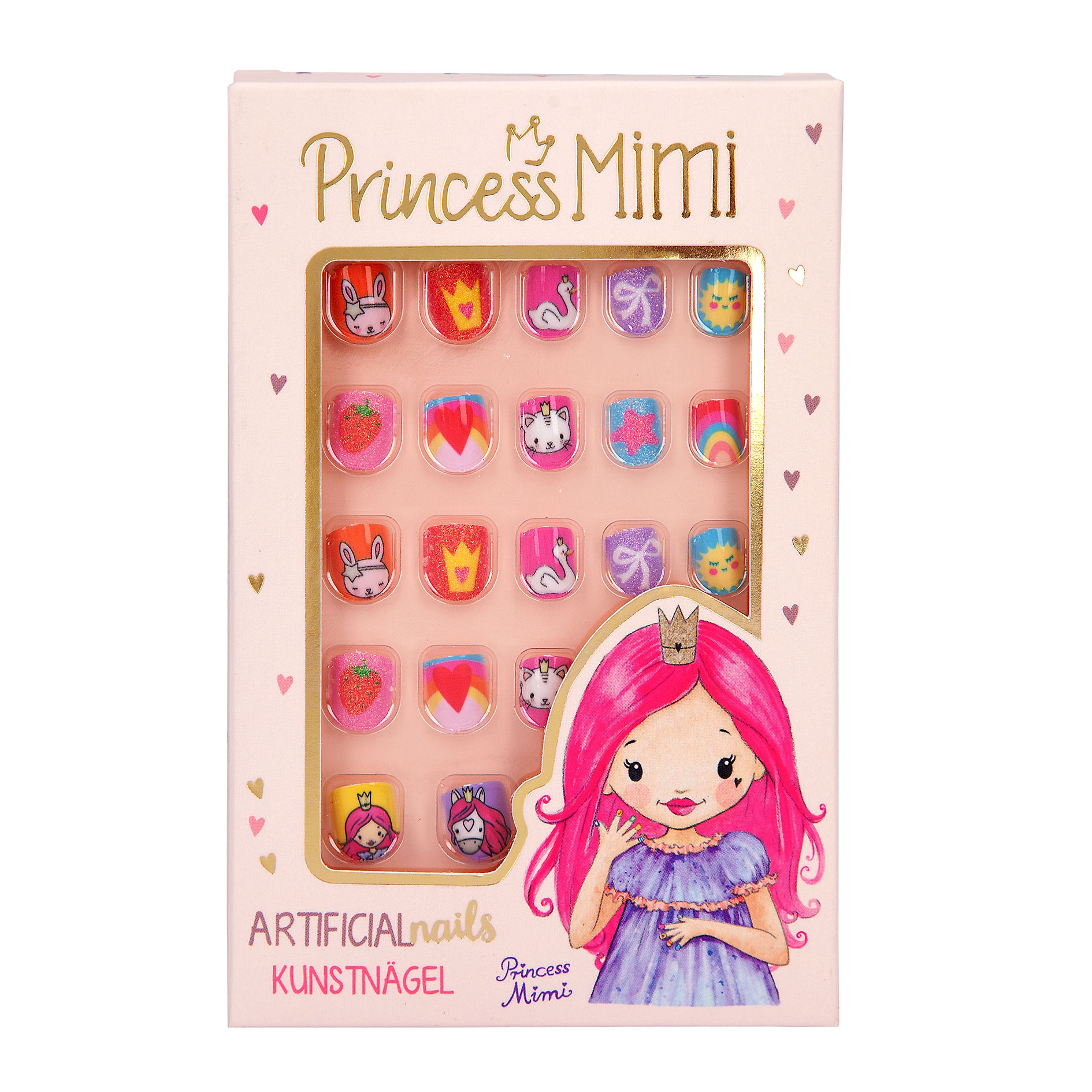 Princess Mimi Kunstnägel selbstklebende Fingernägel, Depesche