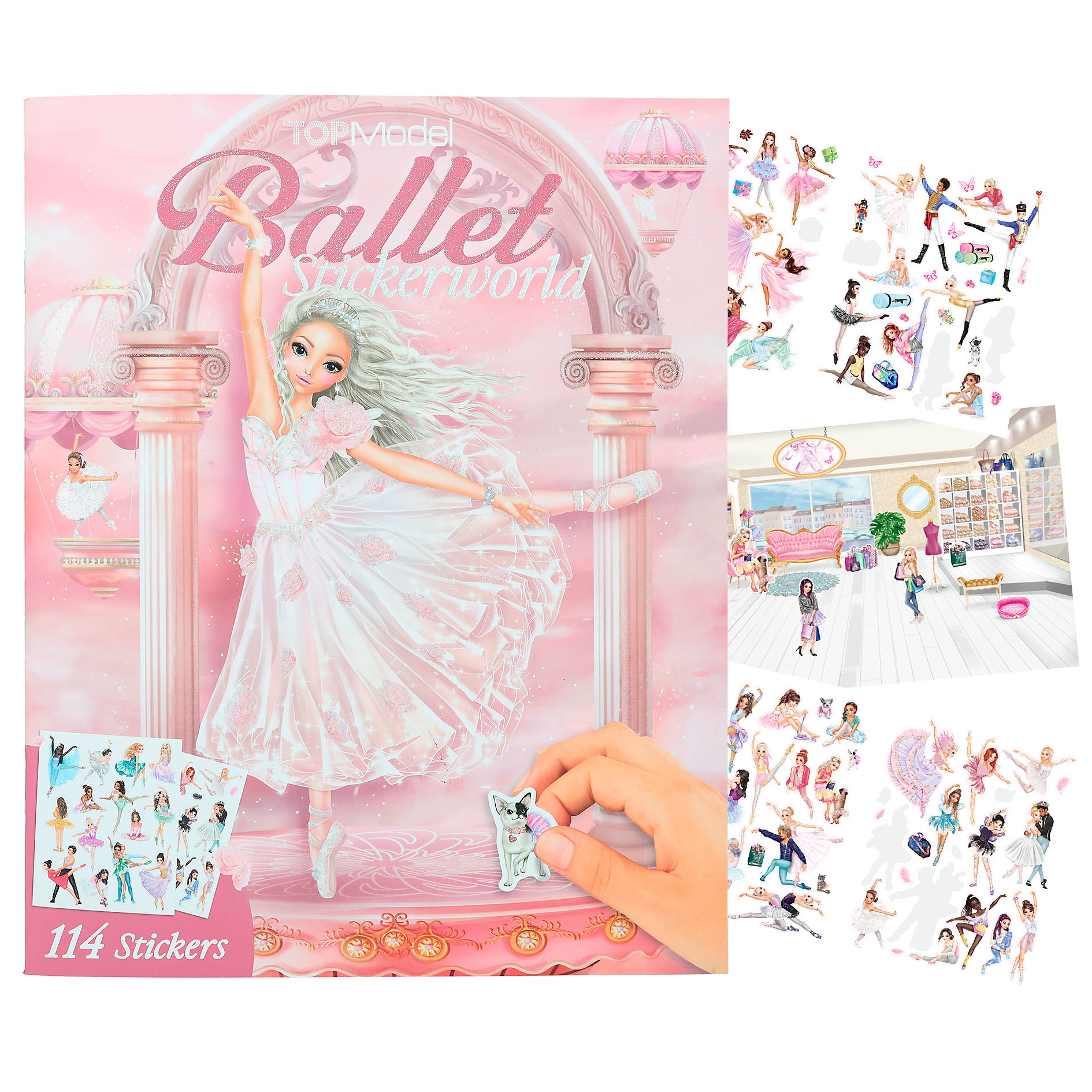 TOPModel Stickerworld BALLET, Depesche