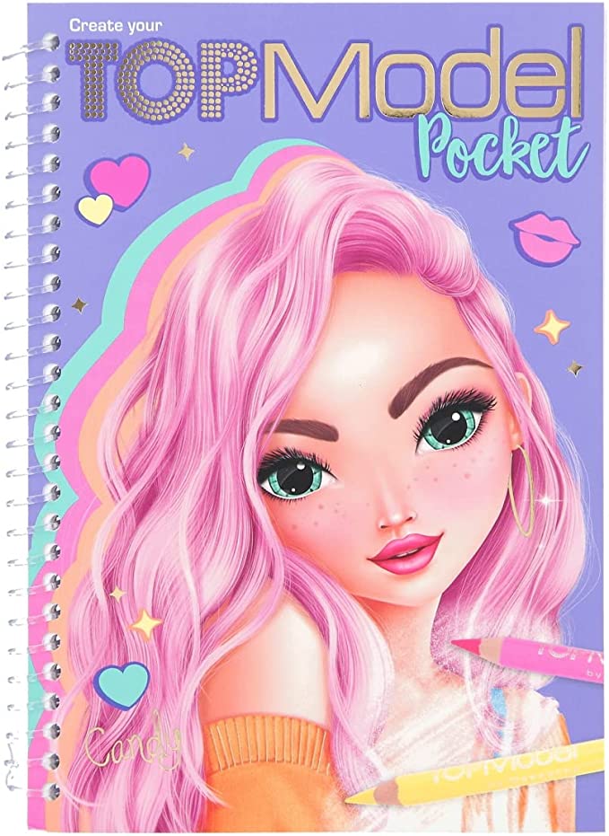 TOPModel Pocket Malbuch, Depesche