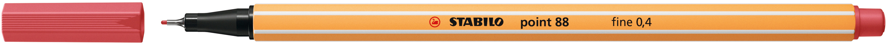 Stabilo Point 88 rostrot