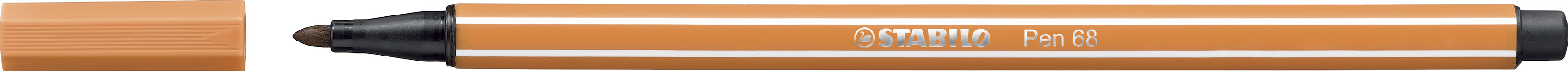 STABILO Fasermaler Pen 68 ocker dunkel