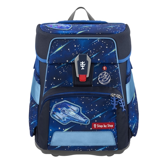 Step by Step Schulranzen-Set SPACE REFLECT Star Shuttle Elio Special-Edition