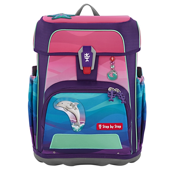 Step by Step Schulranzen-Set CLOUD OCEAN Dolphin Lana Special-Edition