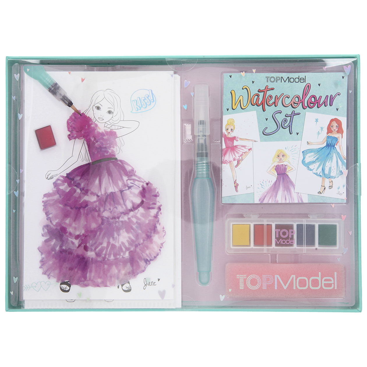TOPModel Wasserfarben Set, Depesche