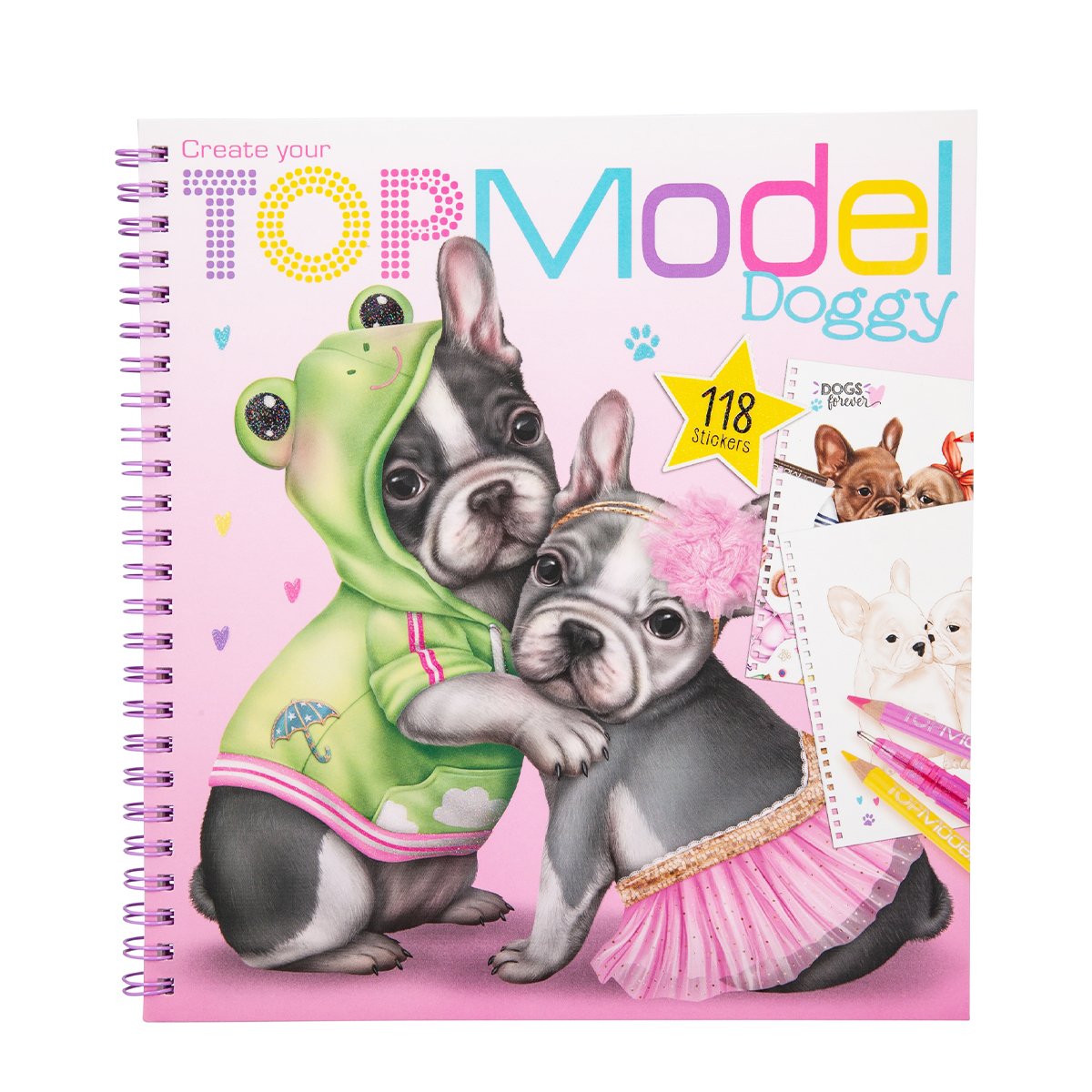 Create your TOPModel Doggy Malbuch, Depesche