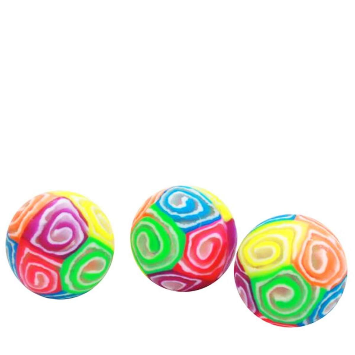 Flummy Color Swirly, Ø4,5cm, Trendhaus