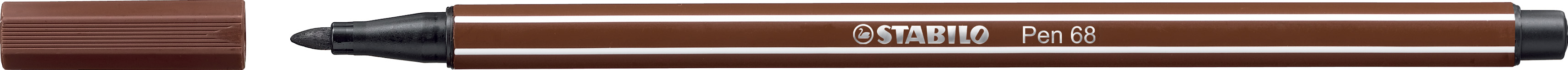 STABILO Fasermaler Pen 68 braun