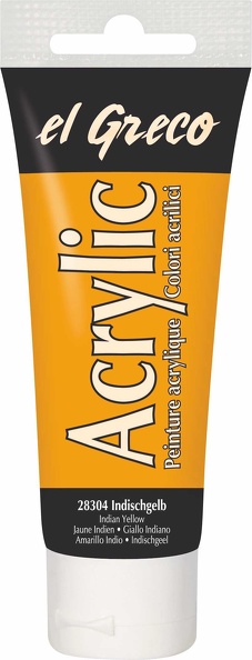 Kreul Acrylic el Greco 75ml Indischgelb