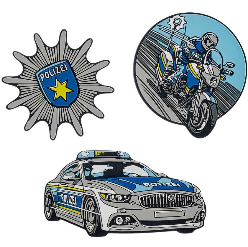 Scout Funny Snaps Blue Police