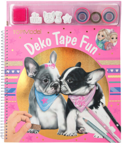 TOPModel Malbuch mit Masking Tapes DOG, Depesche