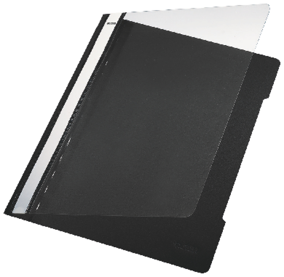 Hefter Plastik A4 PVC schwarz Leitz