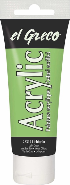 Kreul Acrylic el Greco 75ml Lichtgrün