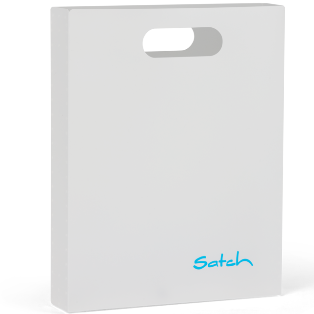 Satch Styler-Heftebox transparent