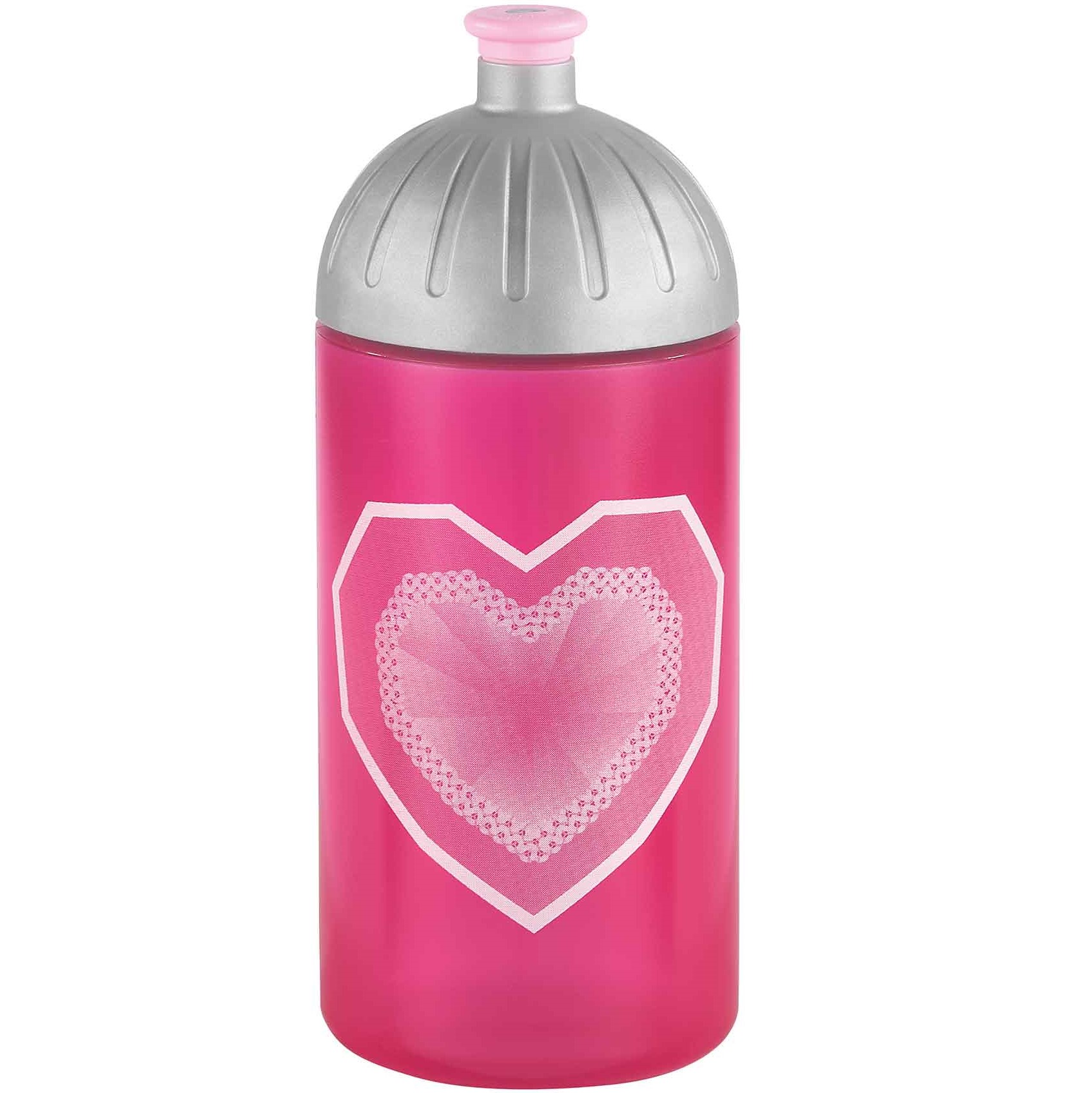 Step by Step Trinkflasche Glitter Heart Hazle 0,5l