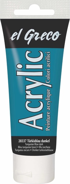 Kreul Acrylic el Greco 75ml Türkisblau dunkel