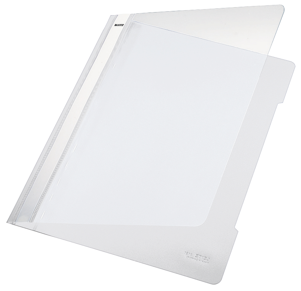 Hefter Plastik A4 PVC weiß Leitz