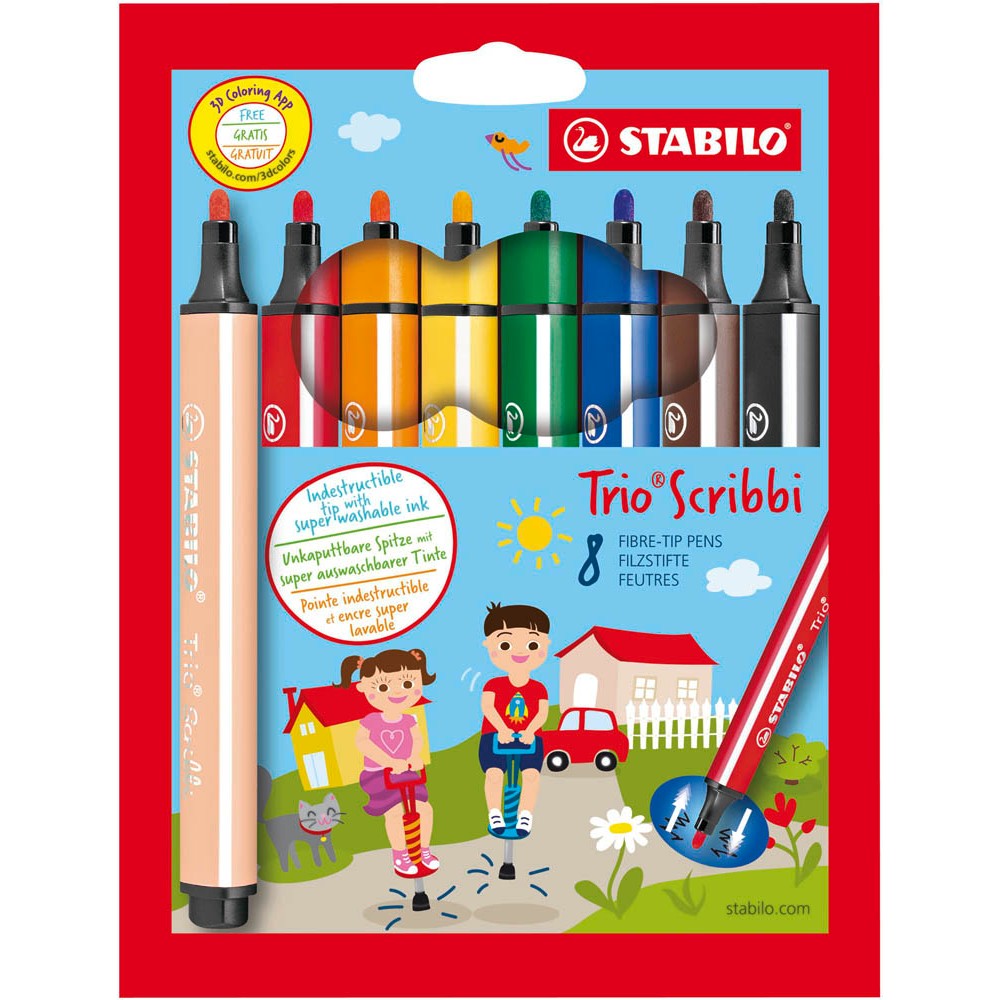 STABILO Trio Scribbi