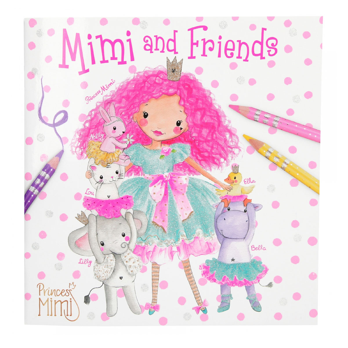 Princess Mimi and Friends Malbuch, Depesche