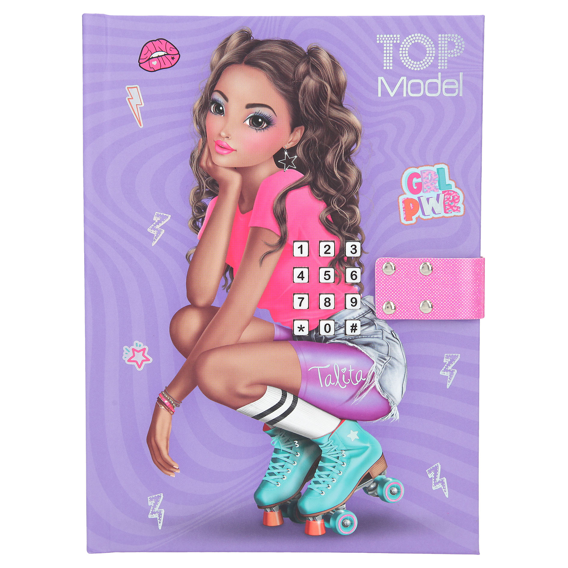 TOPModel Geheimcode Tagebuch mit Sound TINY DANCER, Depesche
