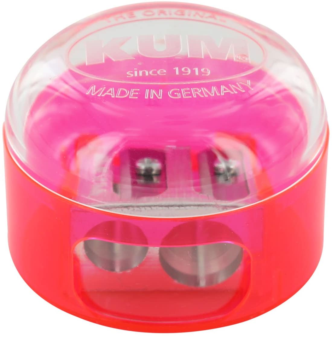 KUM Dosenspitzer doppelt rund pink
