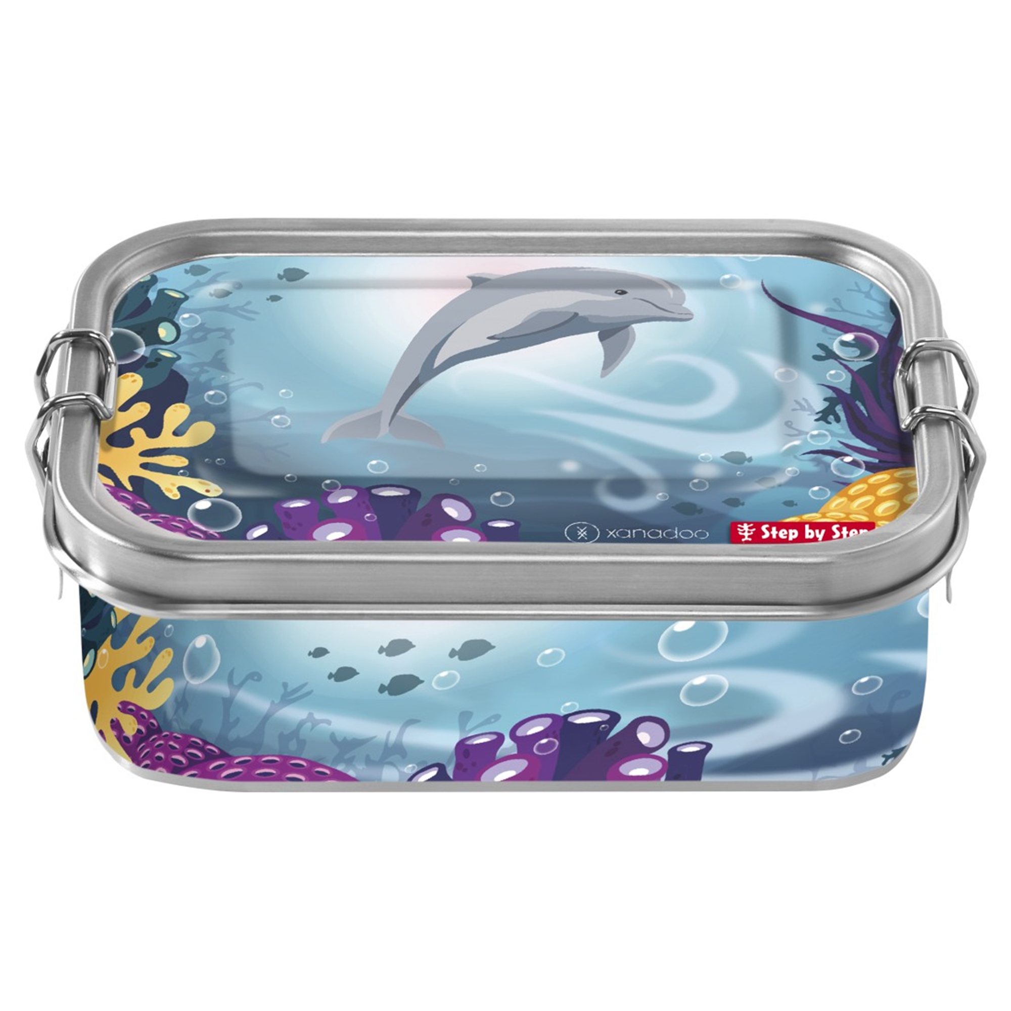 Step by Step Edelstahl-Brotdose Dolphin Pippa