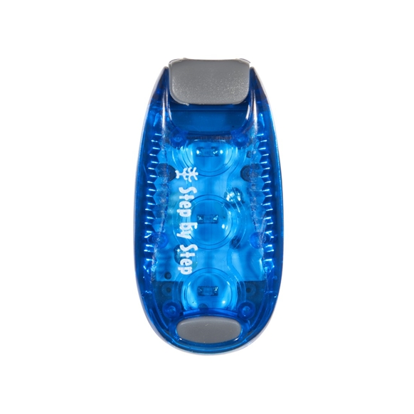 Step by Step LED-Sicherheitsklemmleuchte blau