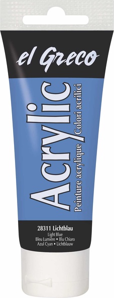 Kreul Acrylic el Greco 75ml Lichtblau